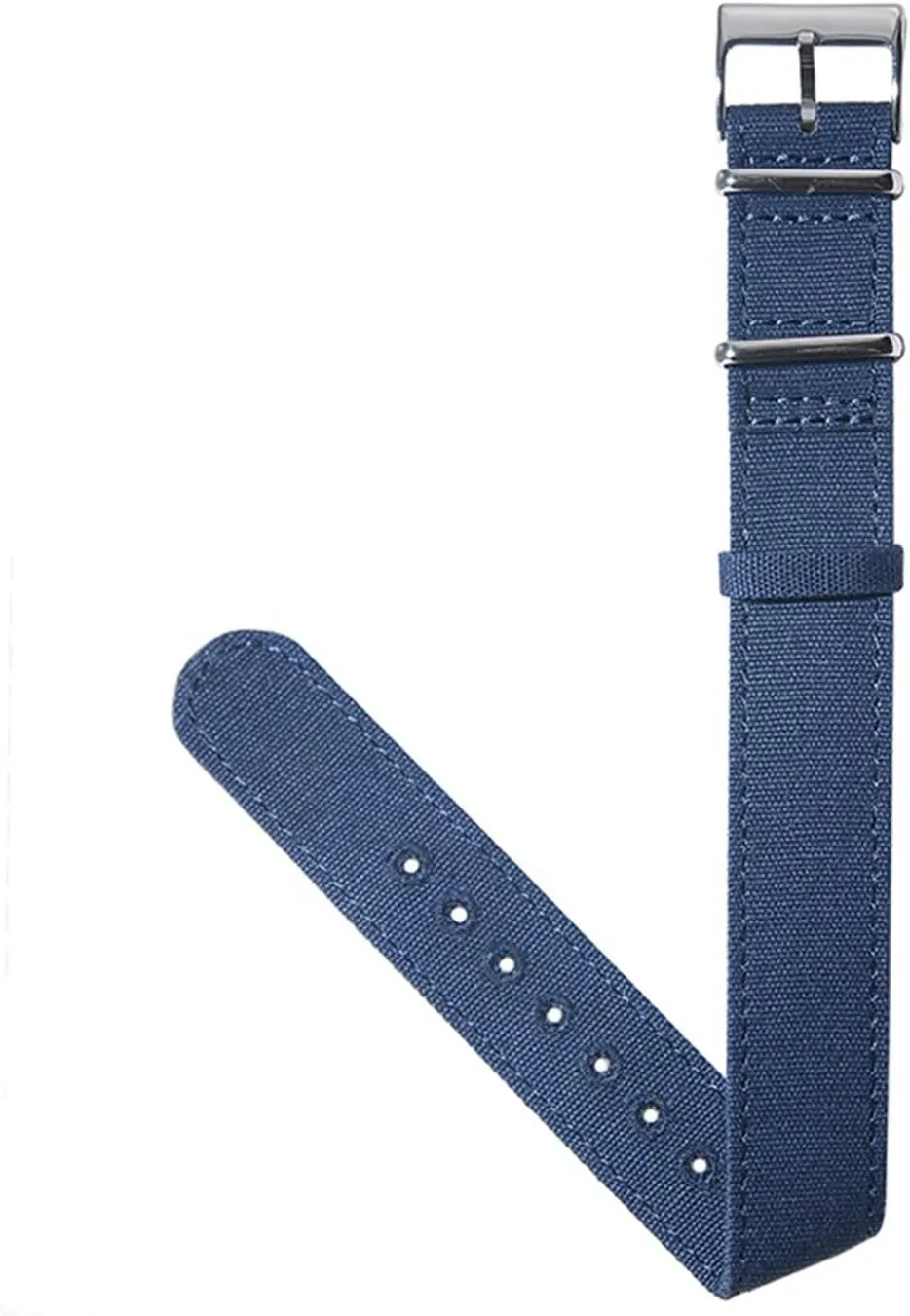18mm 20mm 22mm Canvas army Khaki green military watch band strap