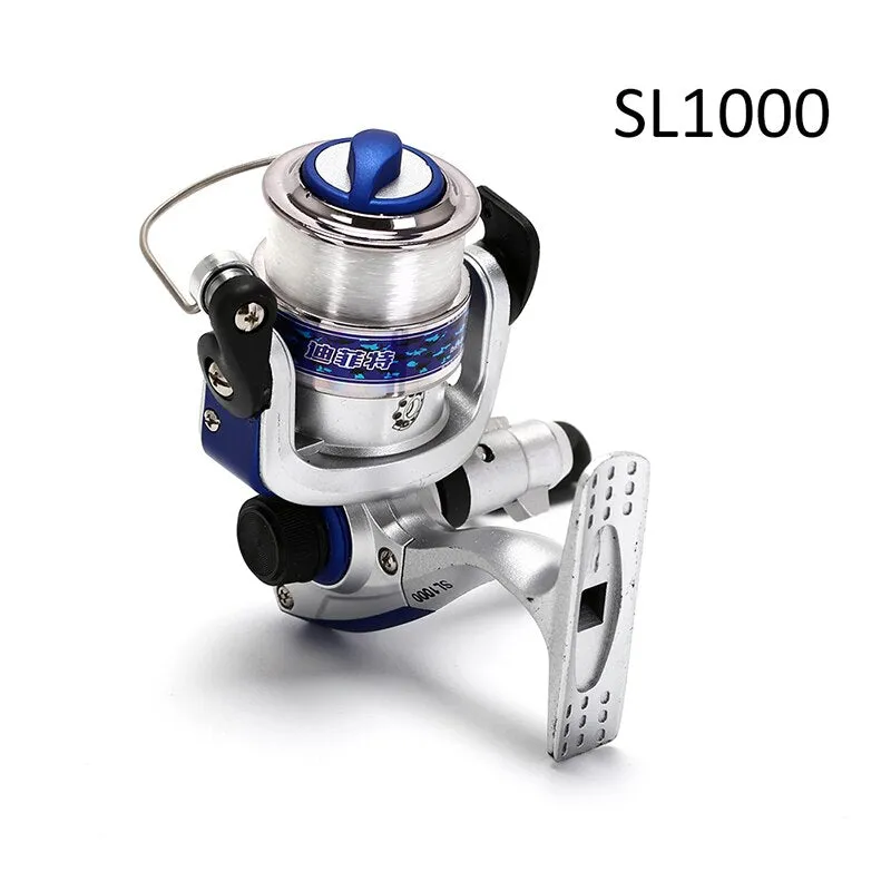 1pc 5.5:1 155g /190g Spinning Fishing Reel with Exchangeable Handle for Casting Line
