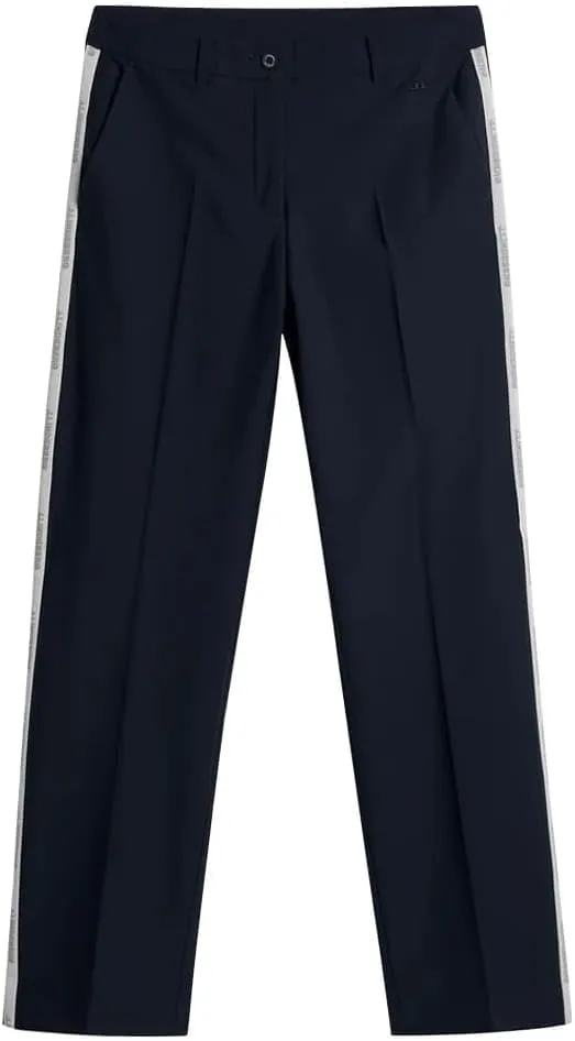 2024 J.Lindeberg Women Meghan Side Stripe Golf Pants JL Navy 27