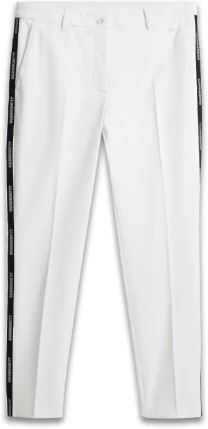 2024 J.Lindeberg Women Meghan Side Stripe Golf Pants White 27