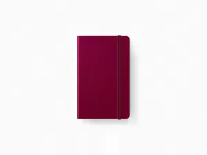 2026 Leuchtturm 1917 Daily Planner - PORT RED Hardcover, Ruled Pages