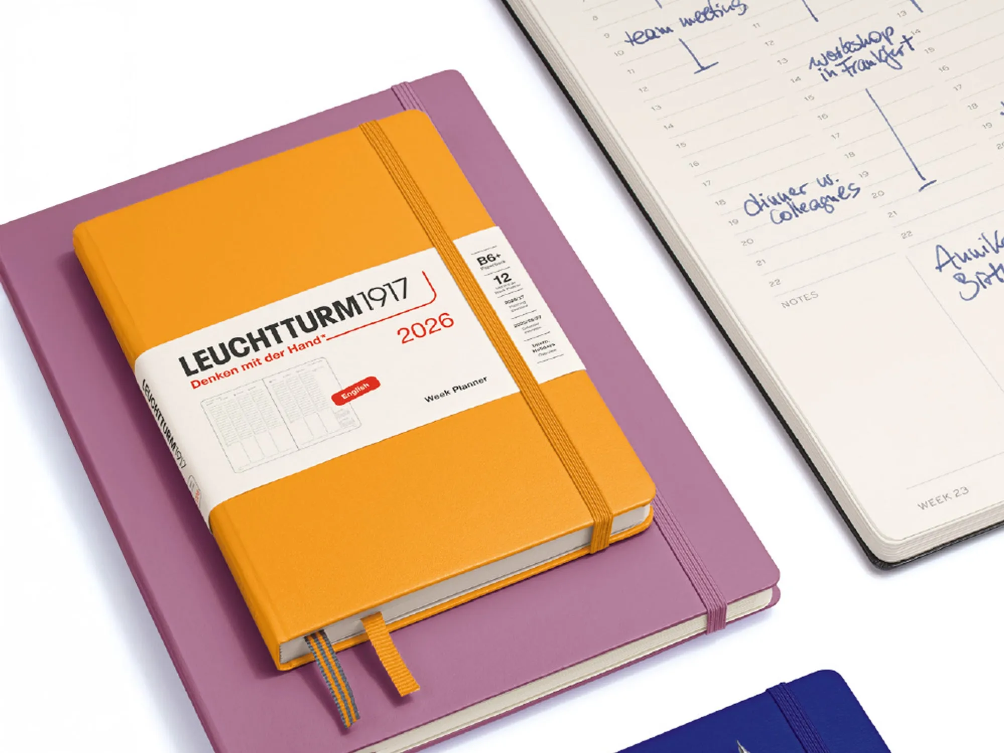2026 Leuchtturm 1917 Week Planner - RISING SUN Hardcover