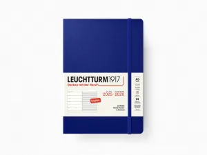 2026 Leuchtturm 1917 Weekly Planner & Notebook 18 Months - INK Hardcover, Ruled