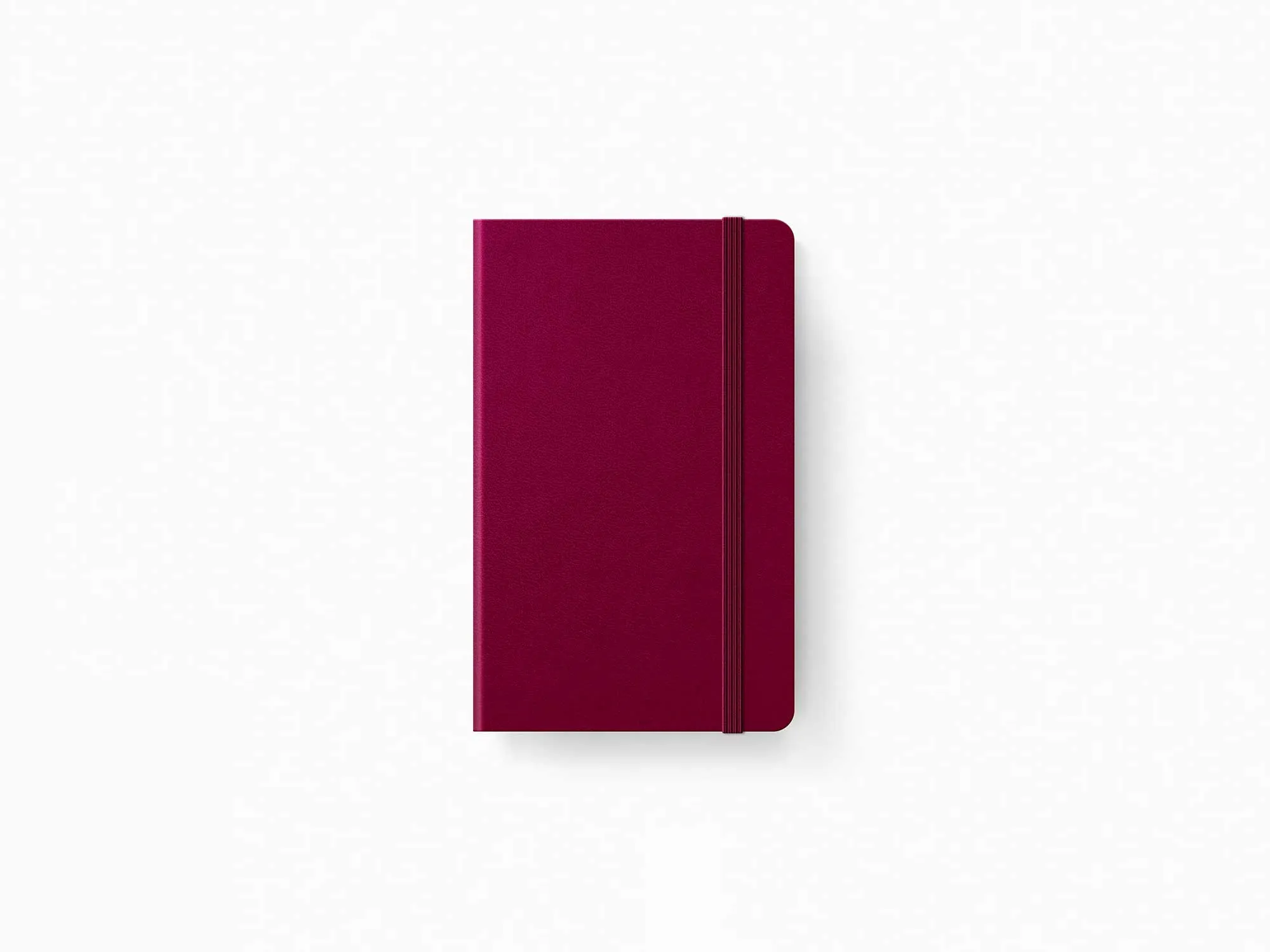 2026 Leuchtturm 1917 Weekly Planner & Notebook - PORT RED Hardcover, Ruled Pages