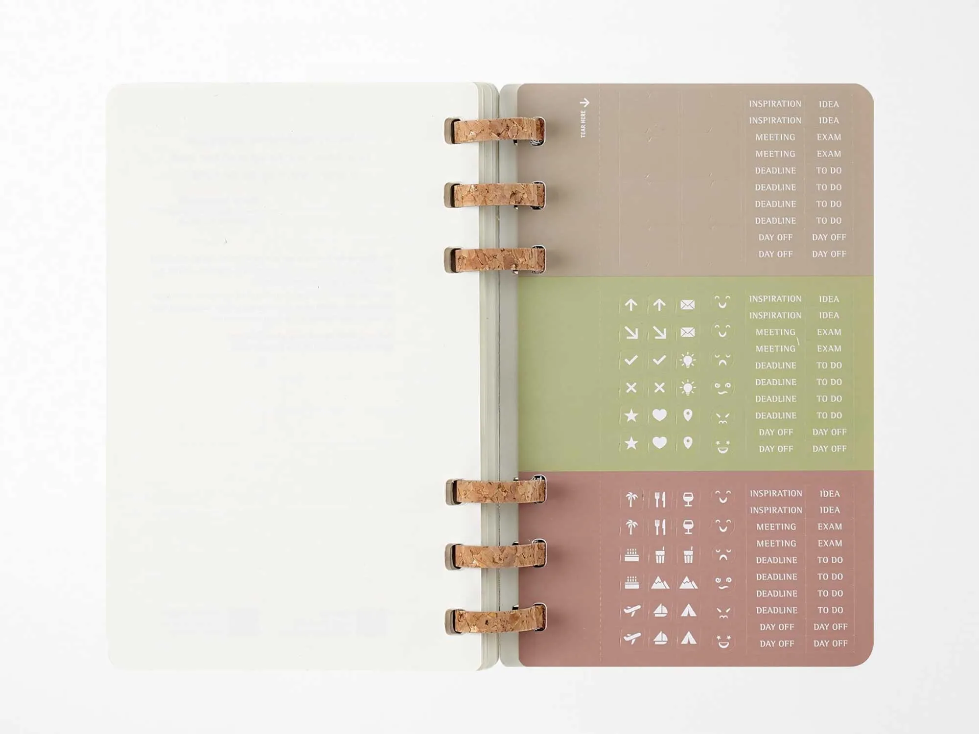 2026 Moleskine Life Spiral Planner - BLACK Softcover