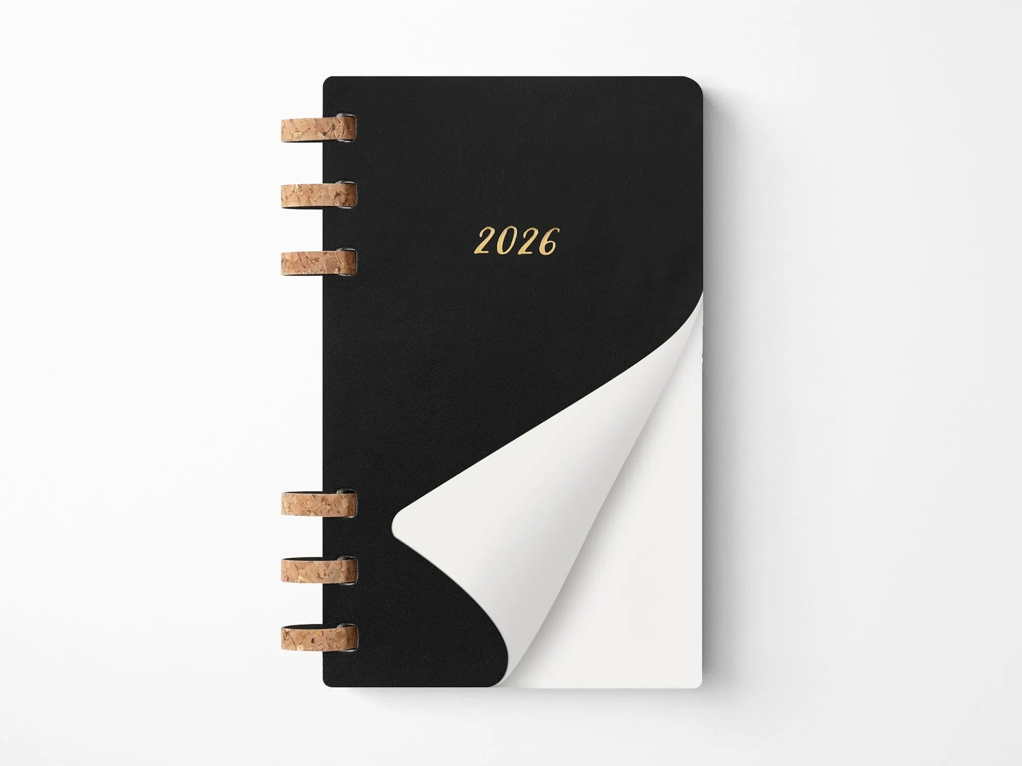 2026 Moleskine Life Spiral Planner - BLACK Softcover