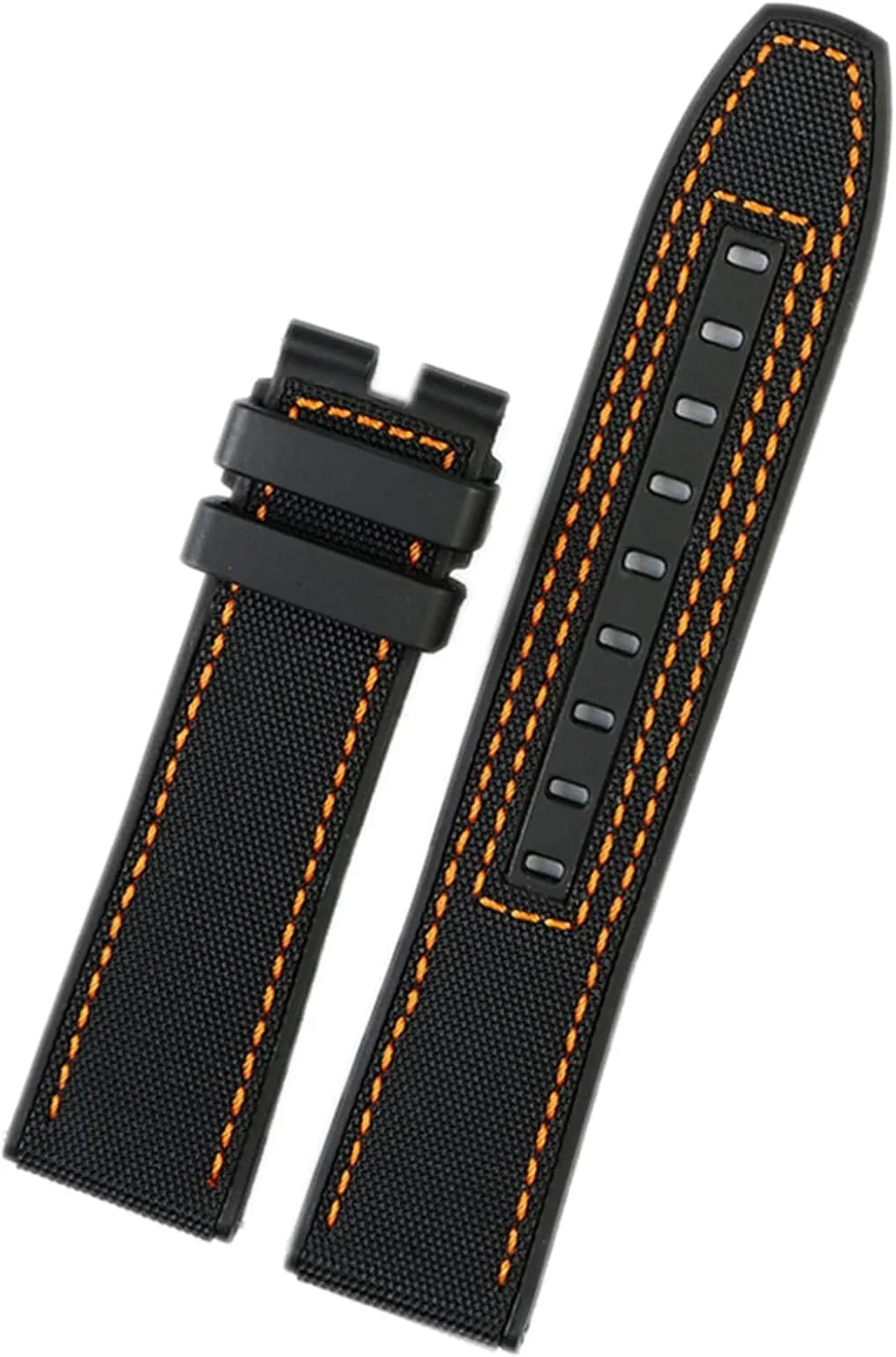 22mm canvas Rubber Watch Strap Men Wrist Band Bracelet for Omega Series soft watchband Bracelet