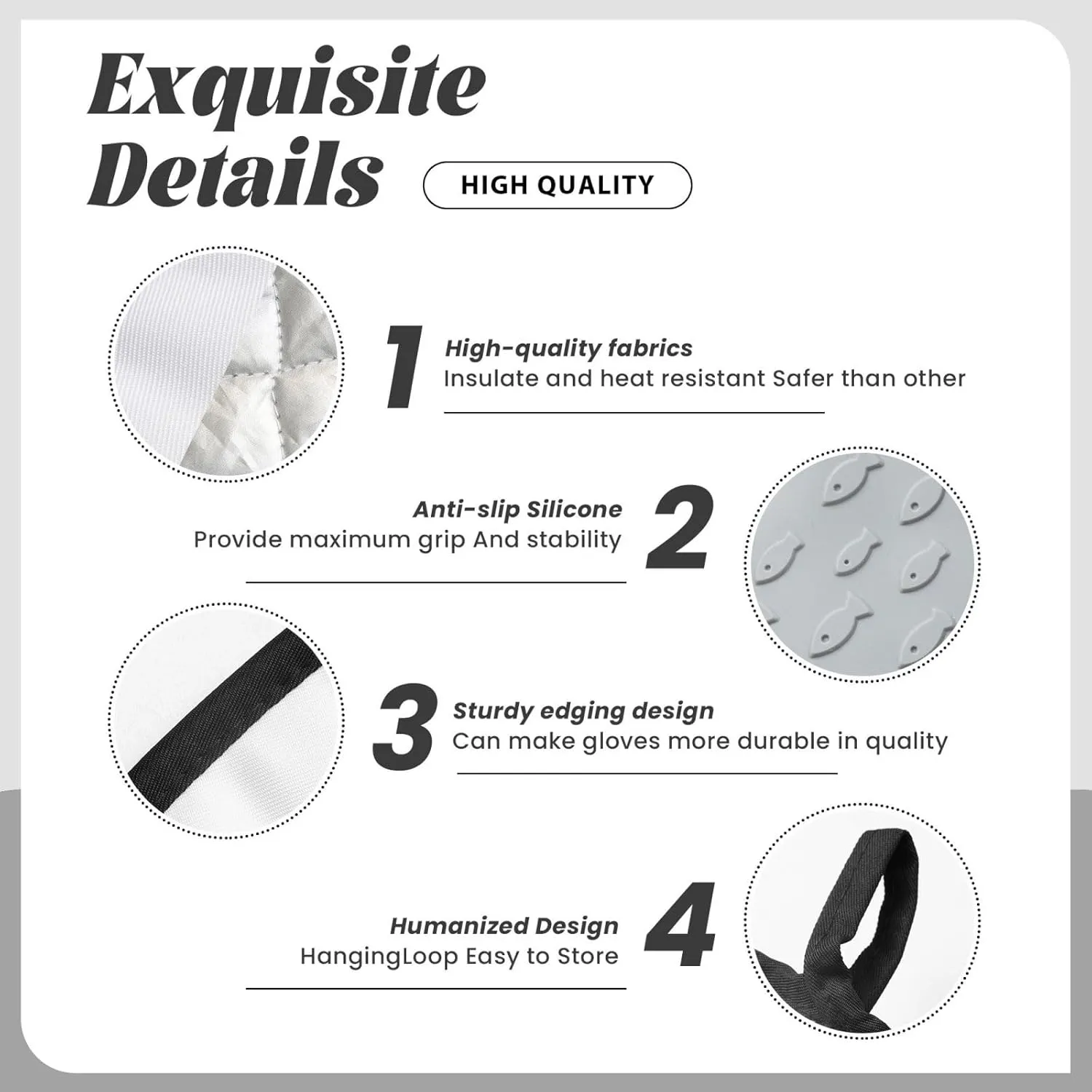 2PCS Mini Silicone Oven Mitts Snow-Capped Mountains Print Pot Holders Set â€“ 260°C Protection, Ideal for Baking, Cooking, Grilling