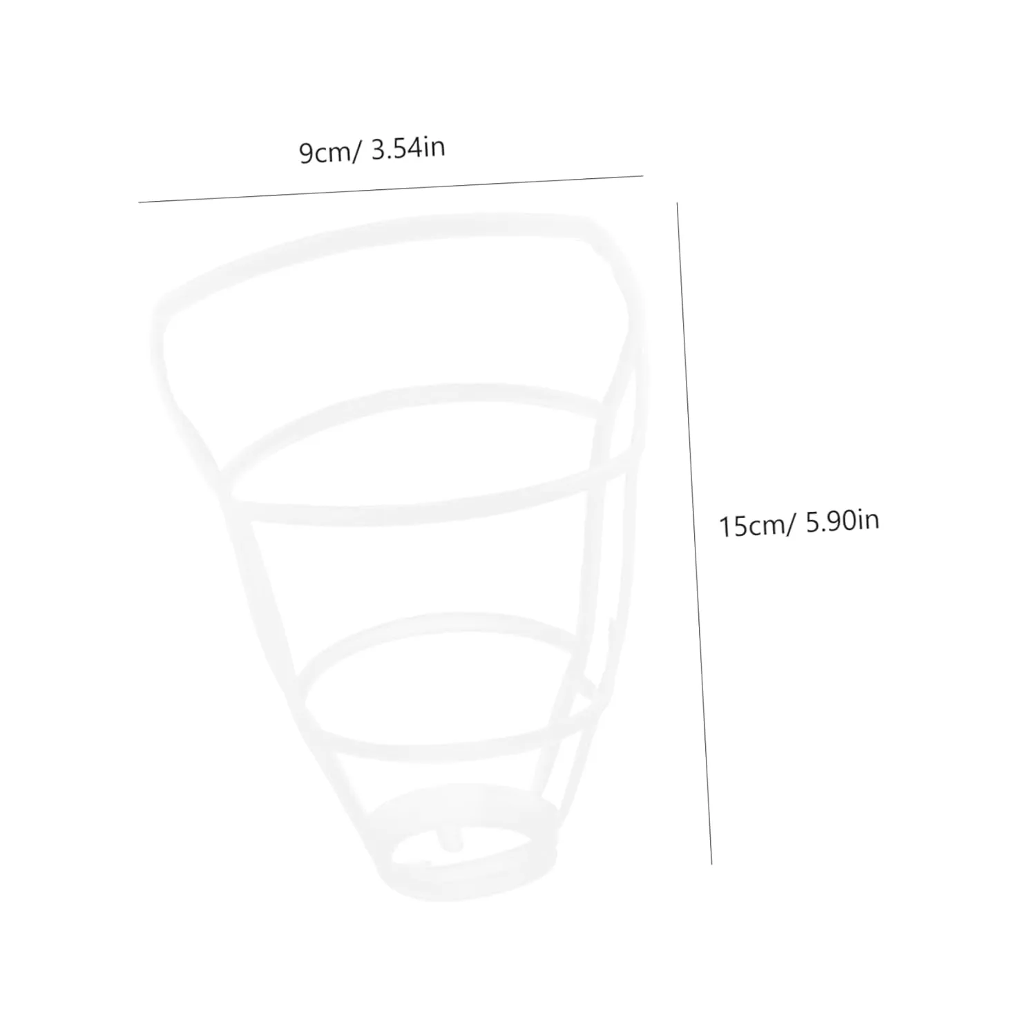 3 20pcs Hanging Nets for Saline Bottles Reusable Plastic Net Cages Secure Fit Design for Bottles and for Patient Use 20pcs*3