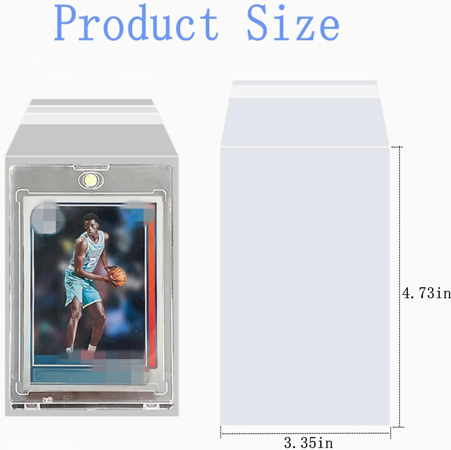 400PCS Resealable Team Bags for One Touch Card Holders 35PT-130PT, Fit Sleeves for Magnetic Card Holders, for One Touch Sleeves(35pt-130pt) (400)