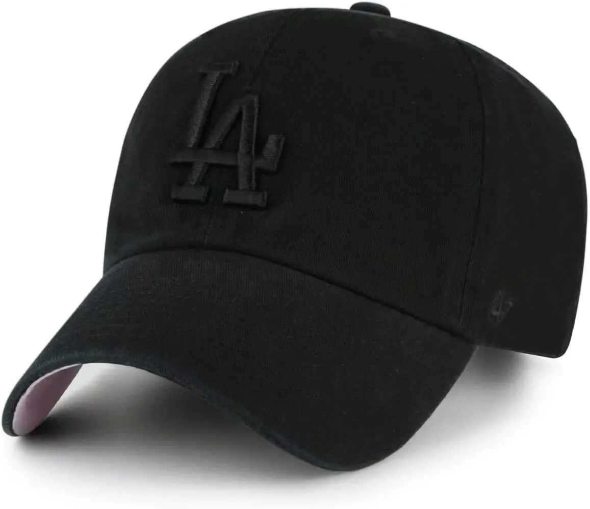 '47 Los Angeles Dodgers Primary Logo Ballpark Clean Up Dad Hat Baseball Cap - Multiple Colors