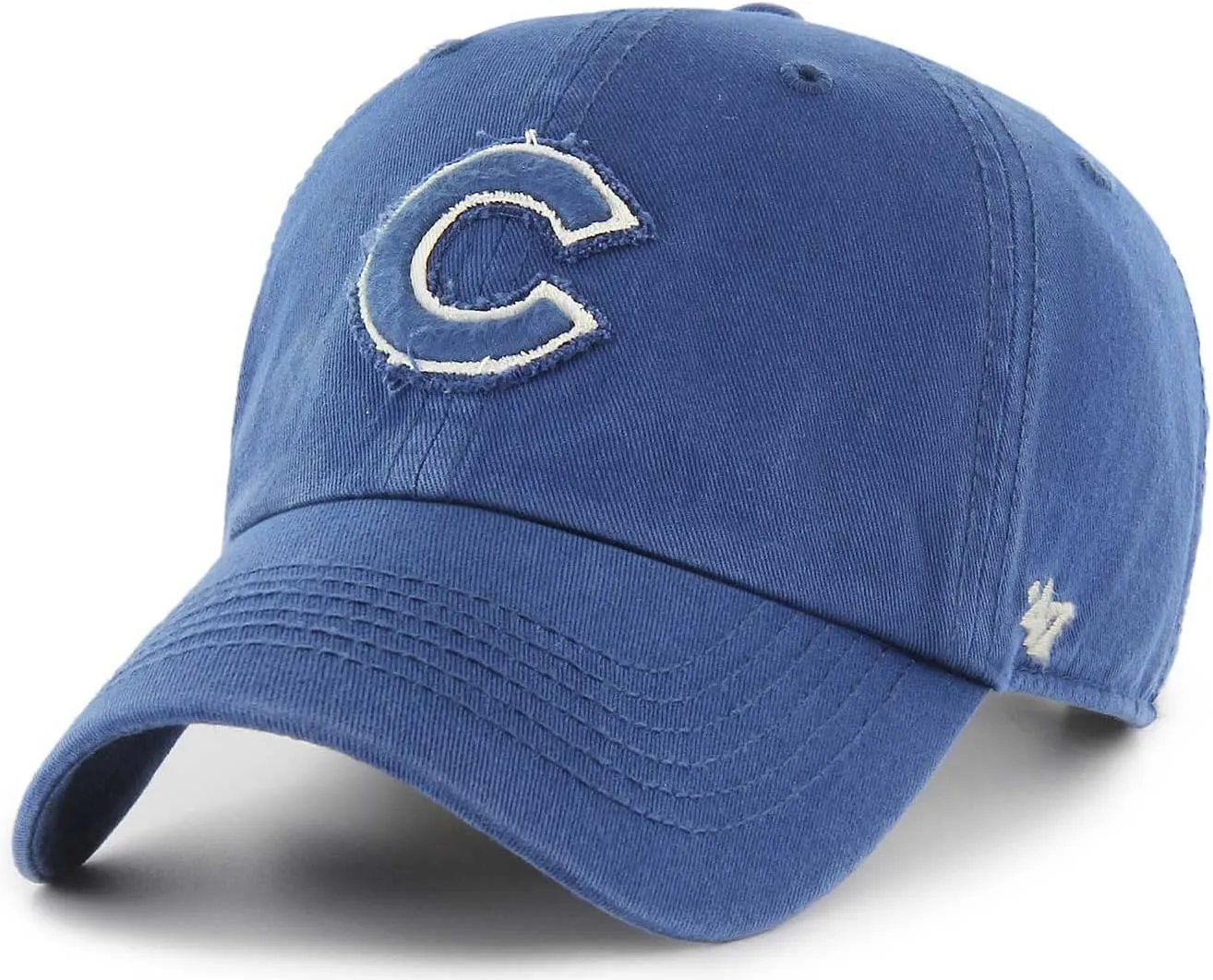 47 MLB Perfect Game Primary Logo Clean Up Adjustable Hat Cap, Adult One Size