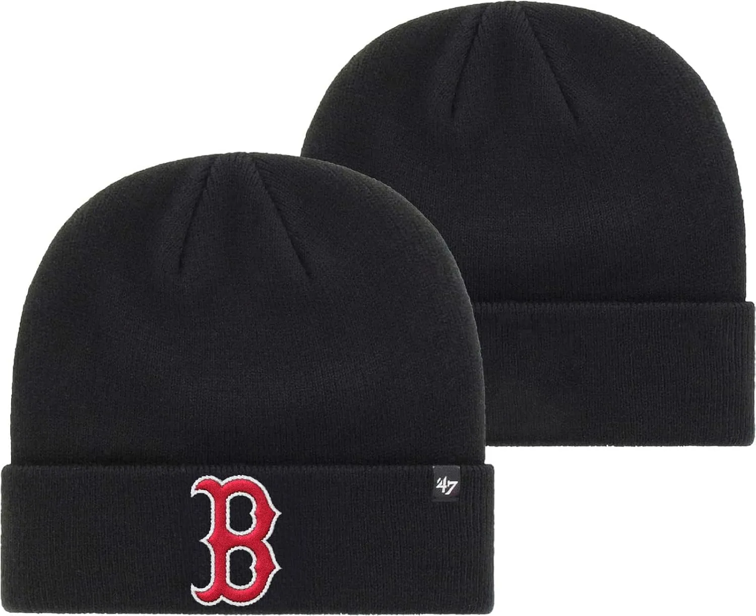 '47 MLB Unisex-Adult Primary Logo Cuffed Knit Primary Logo Team Color Beanie Hat Cold Weather Hat, One Size