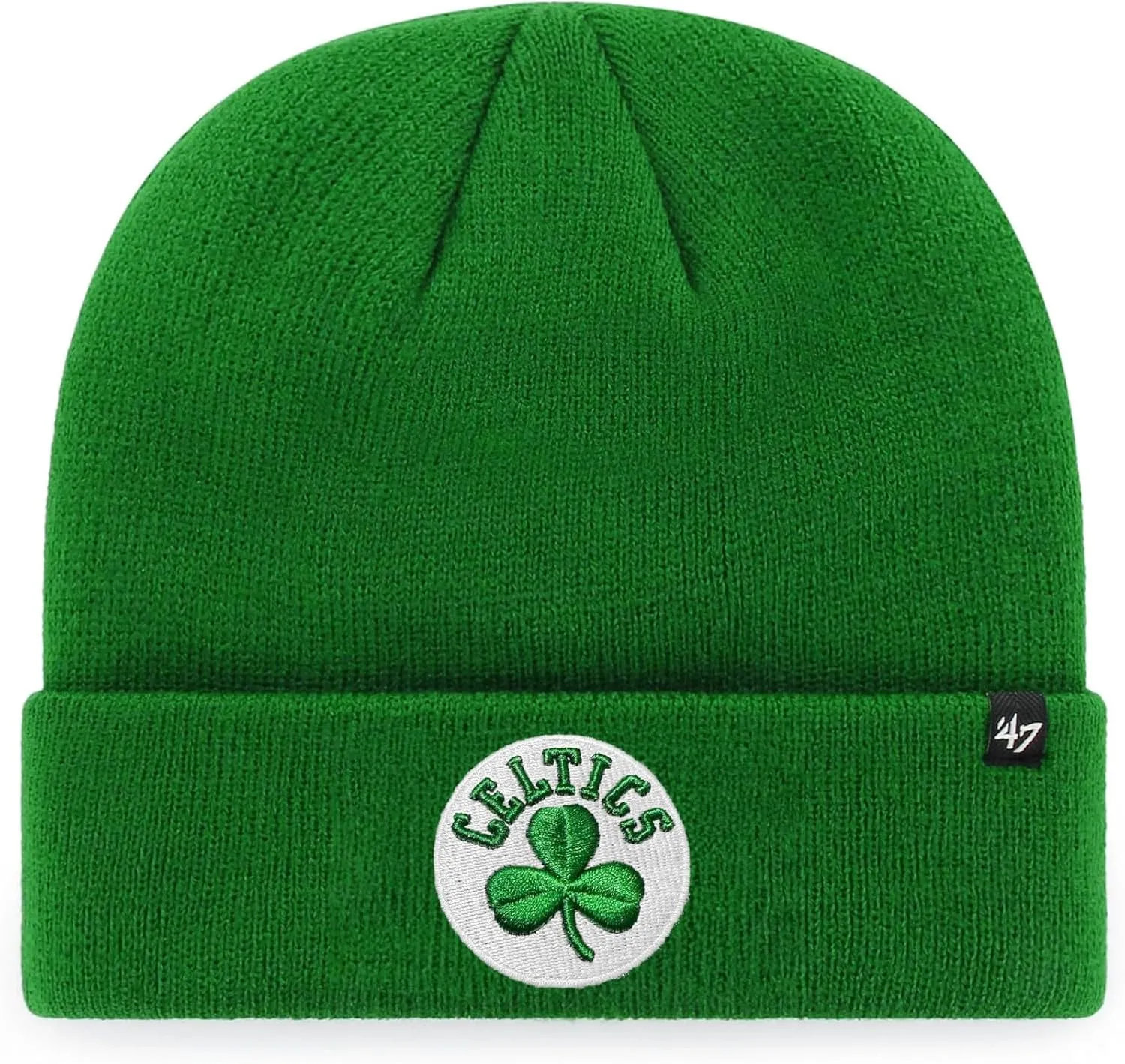 47 NBA Unisex-Adult Primary Logo Cuffed Knit Primary Logo Team Color Beanie Hat Cold Weather Hat, One Size
