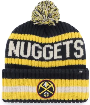 47 NBA Unisex-Adult Team Color Officially Licensed Primary Logo Bering Sport Knit Cuffed Pom Beanie Cold Weather Hat