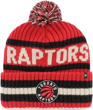 47 NBA Unisex-Adult Team Color Officially Licensed Primary Logo Bering Sport Knit Cuffed Pom Beanie Cold Weather Hat