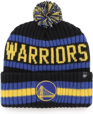 47 NBA Unisex-Adult Team Color Officially Licensed Primary Logo Bering Sport Knit Cuffed Pom Beanie Cold Weather Hat