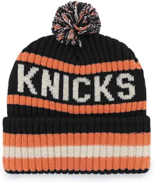 47 NBA Unisex-Adult Team Color Officially Licensed Primary Logo Bering Sport Knit Cuffed Pom Beanie Cold Weather Hat