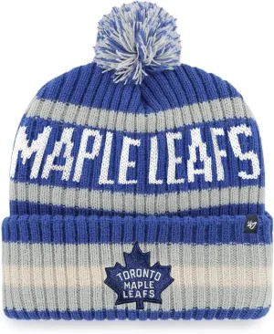 47 NHL Unisex-Adult Team Color Officially Licensed Primary Logo Bering Sport Knit Cuffed Pom Beanie Cold Weather Hat