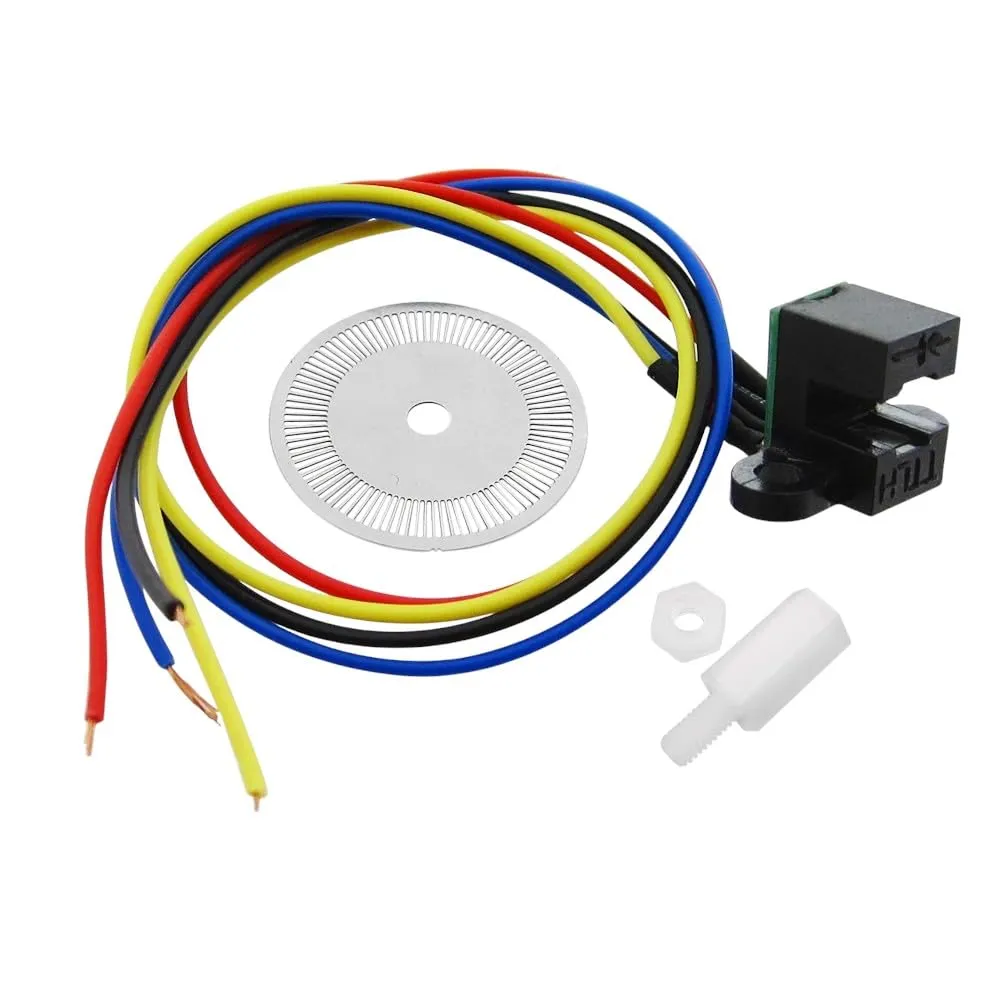 5pcs Photoelectric Speed Sensor Encoder Coded Disc Code Wheel for Freescale Smart Car New for Original 2025 High Reliable Electronic Component, Precision, Stable Performance