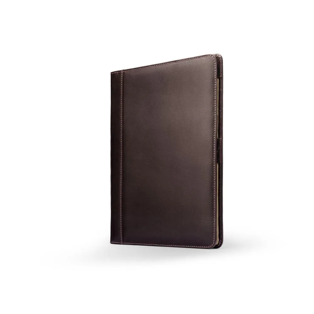 A4 Leather Folder - Brown