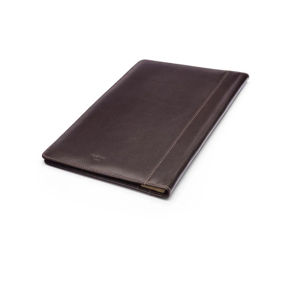 A4 Leather Folder - Brown