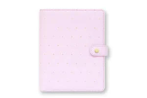 A5 Undated Planner, Lilac Polka