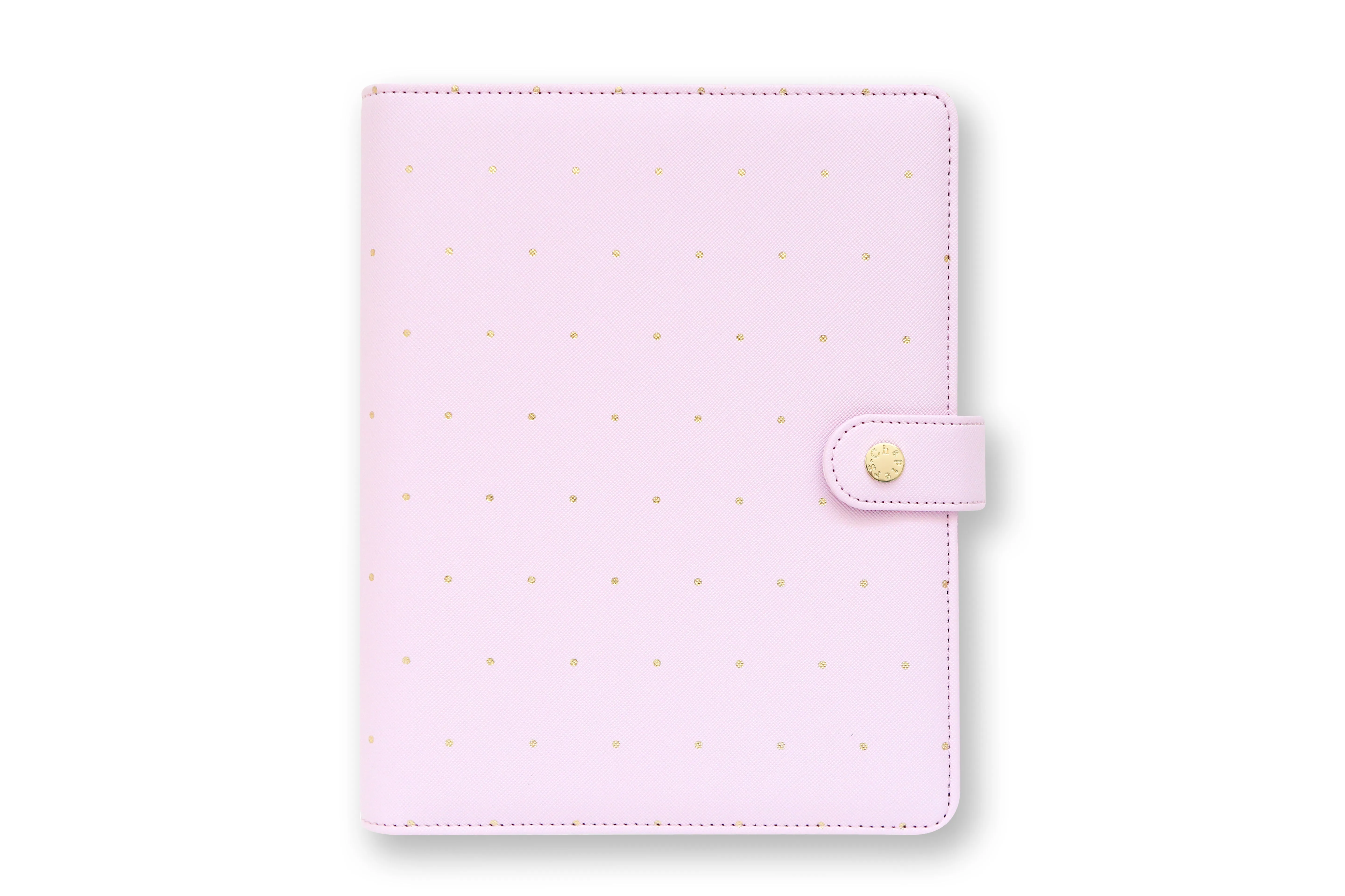 A5 Undated Planner, Lilac Polka