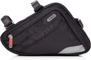 ABUS Oryde ST 2250 Bike Bag - Frame Bag with Velcro Strap - Water-Repellent Material - Black