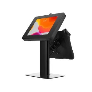Adjustable Table Mount with Universal Security Holder and Universal Security Enclosure