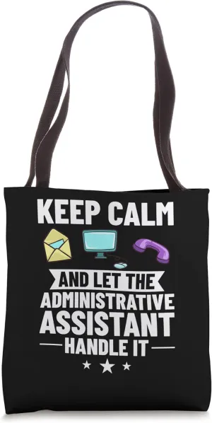 Administrative Assistant Admin Legal Training Tote Bag