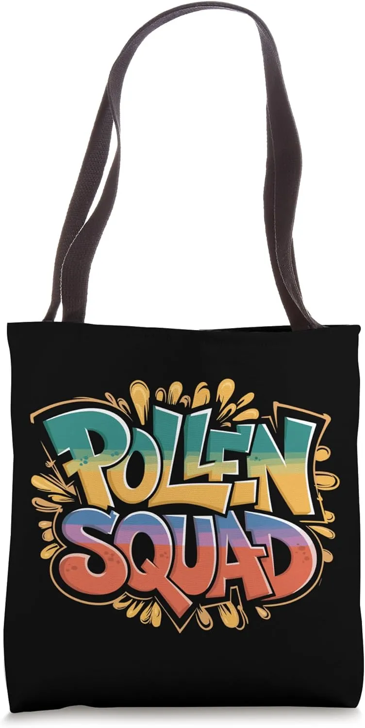 Allergy Nurse Team Immunology Nursing, Pollen Squad Tote Bag