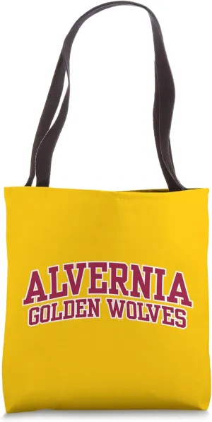 Alvernia University Golden Wolves Premium Collegiate Tote Bag