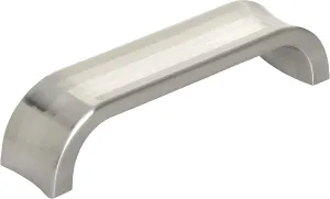 Amerock | Cabinet Pull | Satin Nickel | 3-3/4 inch (96 mm) Center to Center | Concentric | 1 Pack | Drawer Pull | Drawer Handle | Cabinet Hardware