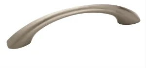 Amerock | Cabinet Pull | Satin Nickel | 3-3/4 inch (96 mm) Center to Center | Vaile | 10 Pack | Drawer Pull | Drawer Handle | Cabinet Hardware