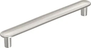 Amerock | Cabinet Pull | Satin Nickel | 5-1/16 inch (128 mm) Center to Center | Concentric | 1 Pack | Drawer Pull | Drawer Handle | Cabinet Hardware