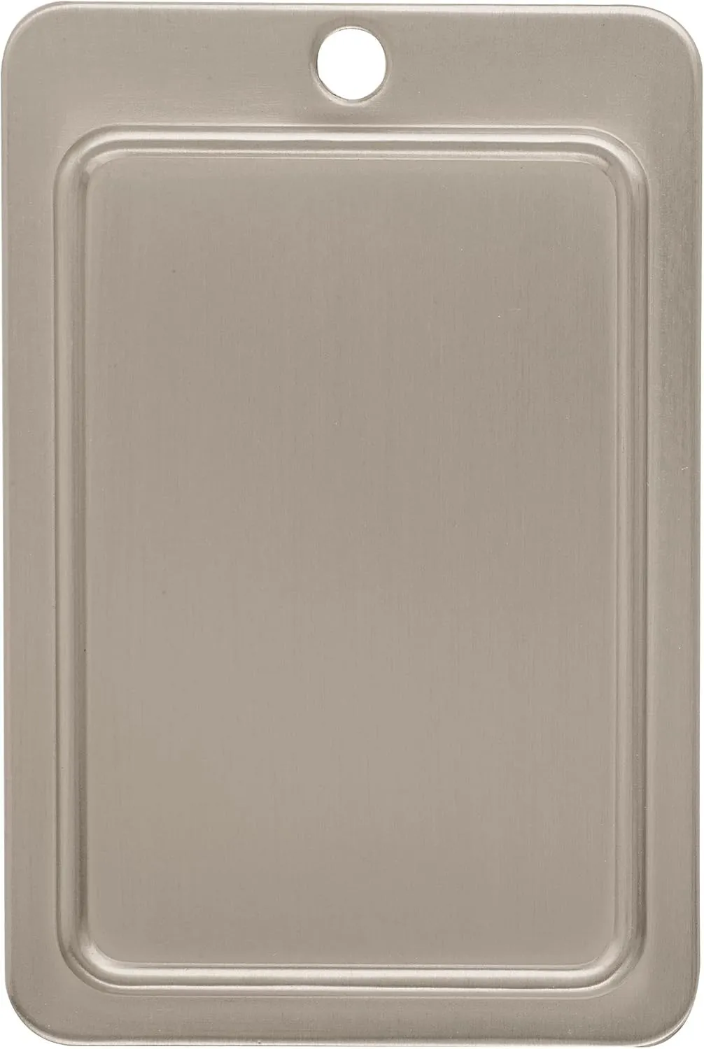 Amerock | Cabinet Pull | Satin Nickel | 5-1/16 inch (128 mm) Center to Center | Crawford | 1 Pack | Drawer Pull | Drawer Handle | Cabinet Hardware