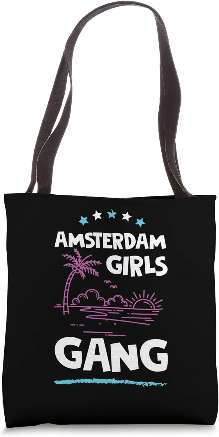 Amsterdam Girls Gang | Travel Team Tour Tote Bag