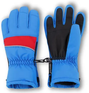 Andy & Evan Kids' Zip Gloves, Waterproof Winter Snow Gloves, Side Zippers, Touchscreen, Ski Snowboard Sledding, Warm Fleece Palms