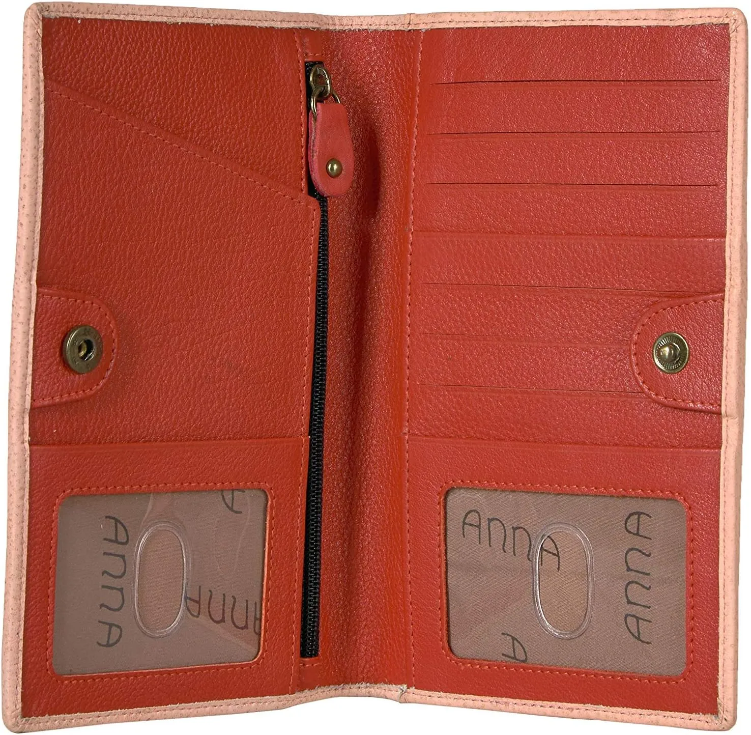 Anna By Anuschka Women's Hand-Painted Genuine Leather Two Fold Wallet