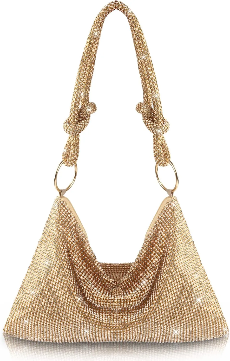 AOYUNHUI Hand Bags Purses for Women Rhinestone Bag Clutch Purses Party Wedding