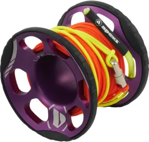 Apeks Lifeline Spool High Visibility Line Includes Stainless Steel Bolt Snap