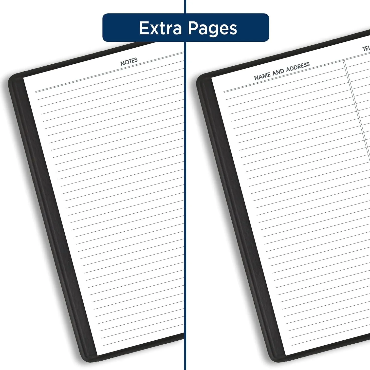 AT-A-GLANCE 2024 Weekly Planner, Quarter-Hourly Appointment Book, 7" x 8-3/4", Medium, Telephone/Address Pages, Black (709510524)