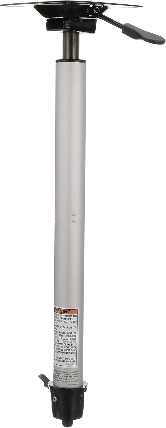 Attwood Wedge™ 2 3/8-Inch Extension Posts, Adjustable Height Posts - Power Pedestals (w/ Integral Seat Mount), available in 13 to 19 Inches and 24 to 30 Inches