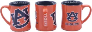 Auburn Ceramic 16 oz Relief (3D) Mug, Orange