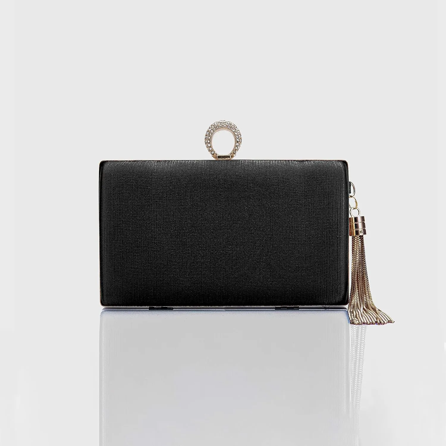 BABEYOND Clutch Purses for Women - Evening Bag Tassel Pendant Clutch for Bride Party Prom Wedding