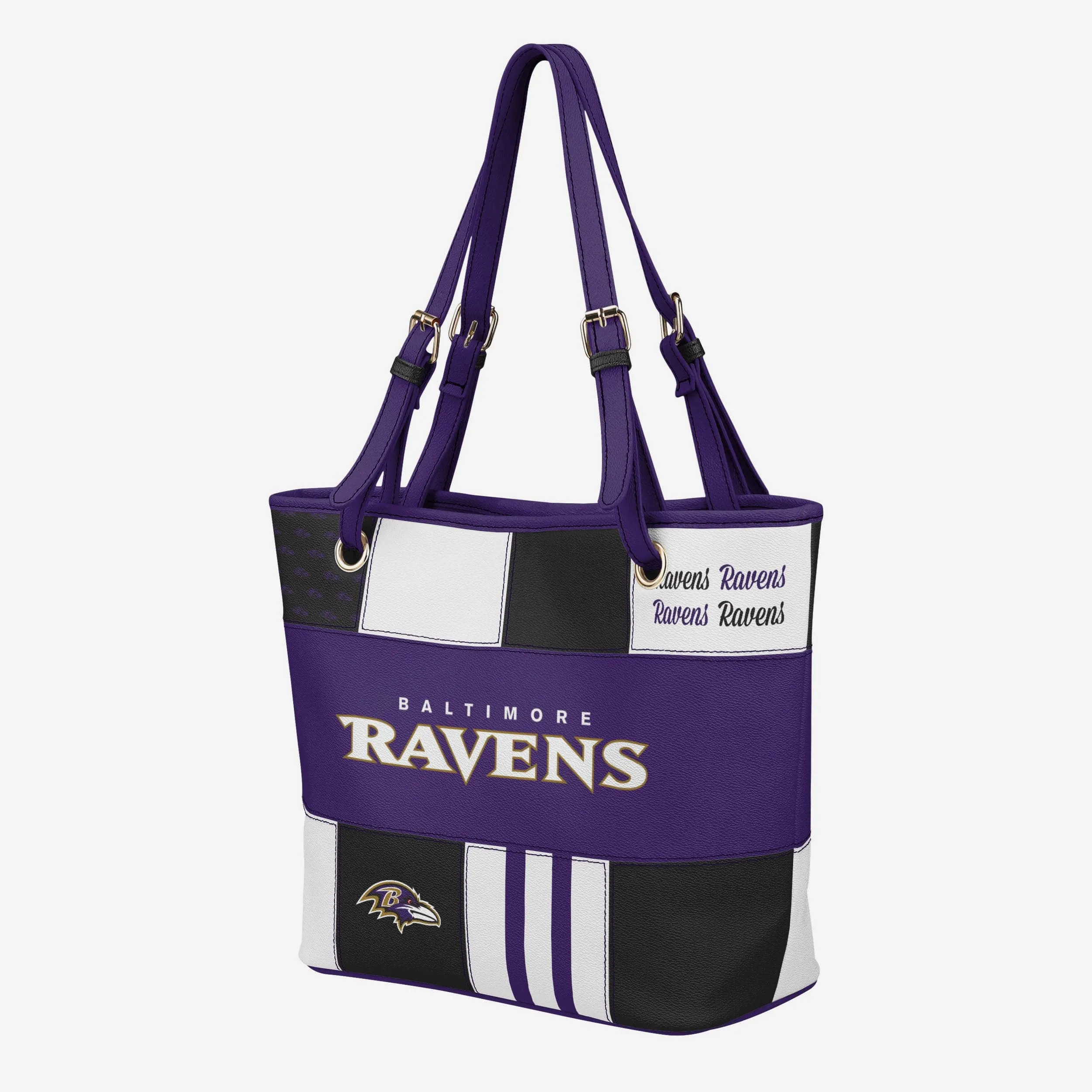 Baltimore Ravens Printed Collage Tote