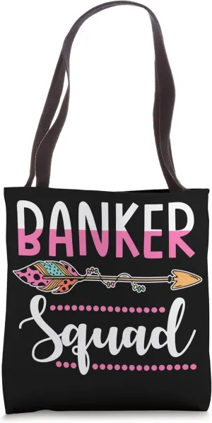 Banker Squad - female Team Group Banker Tote Bag