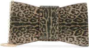 Betsey Johnson Bow Down Clutch, Multicolor