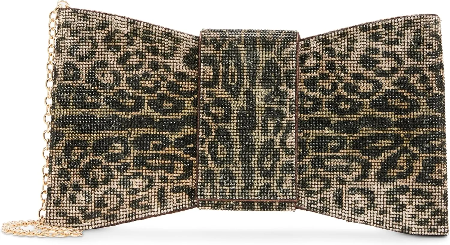 Betsey Johnson Bow Down Clutch, Multicolor